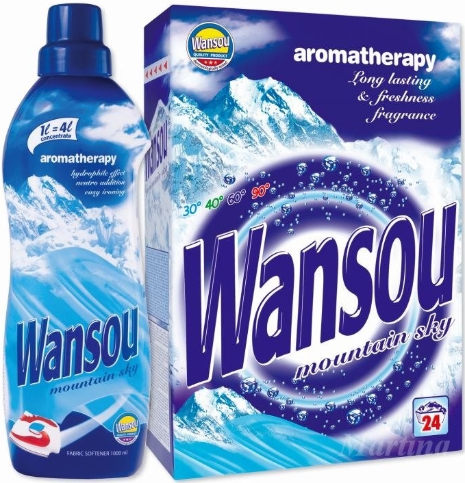 *Wansou prášek 2,04kg+aviváž 1l Mountain