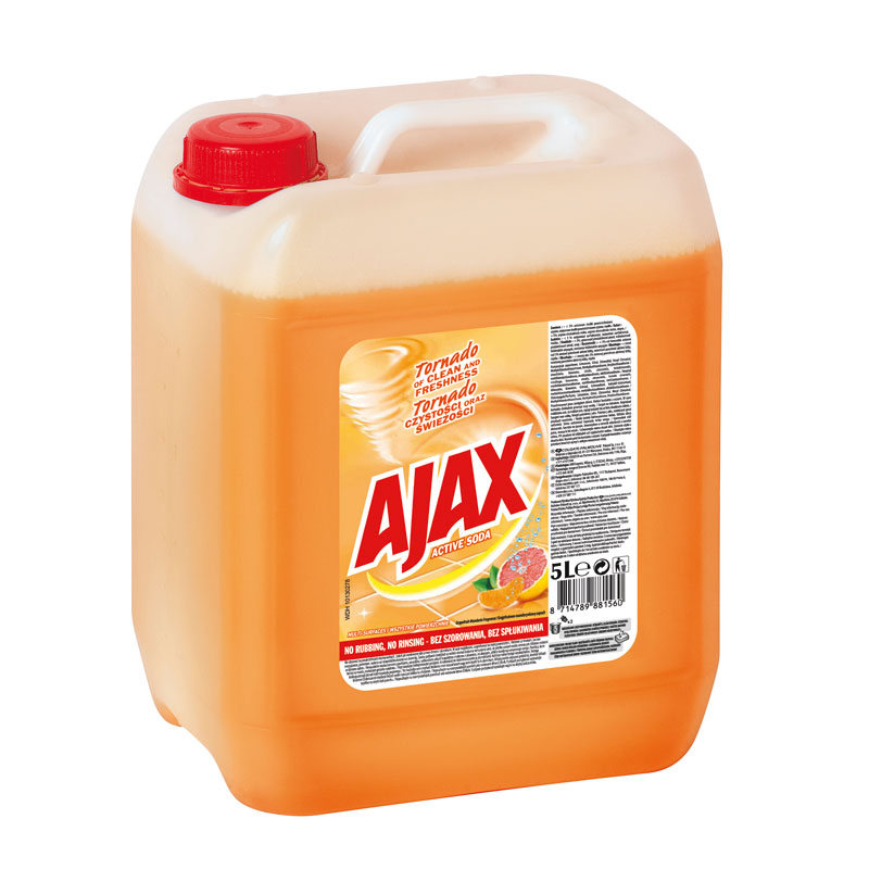 *Ajax Active Soda Červený pomeranč 5l