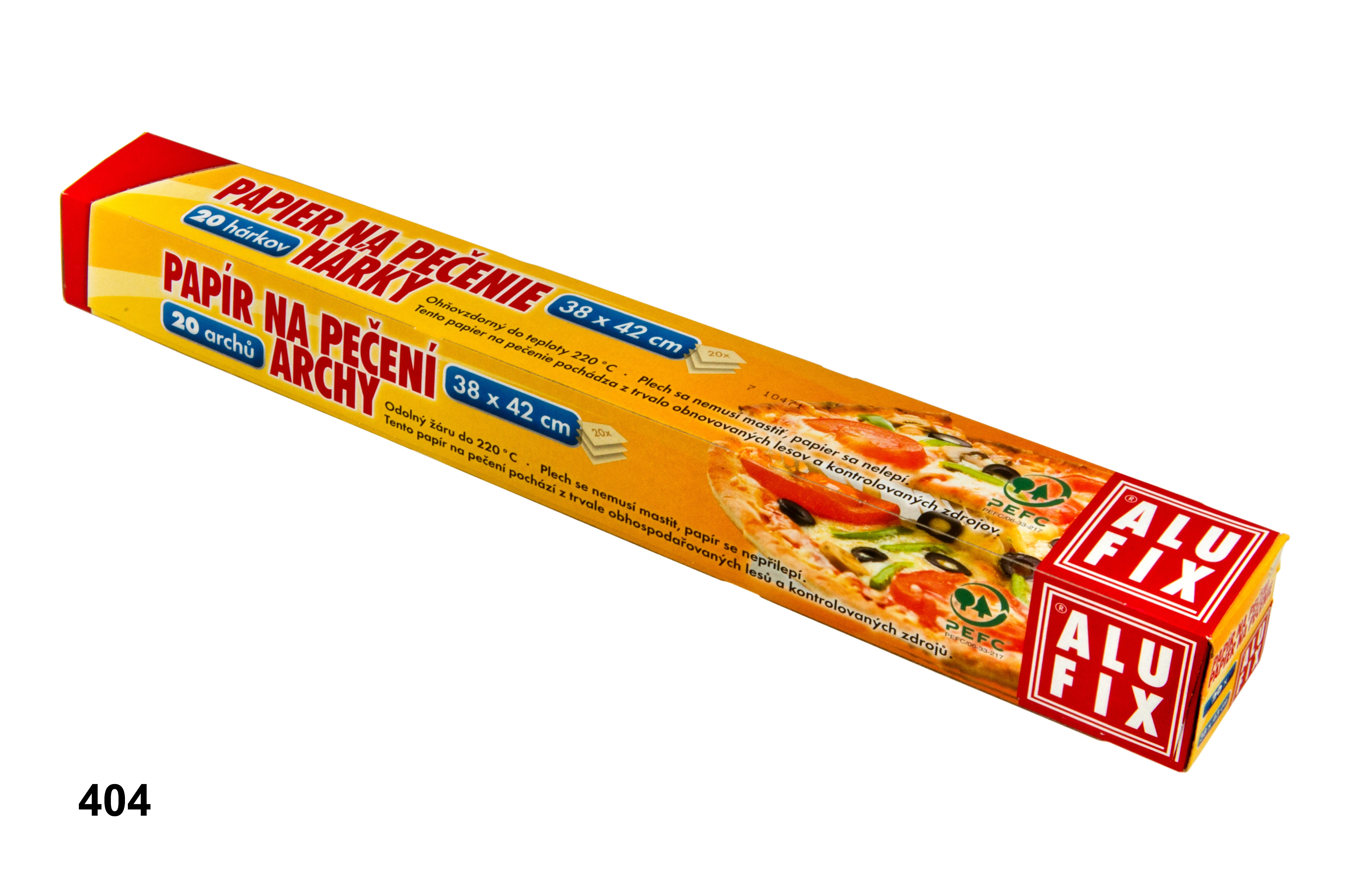*Papír na pečení archy 42x38, 20ks