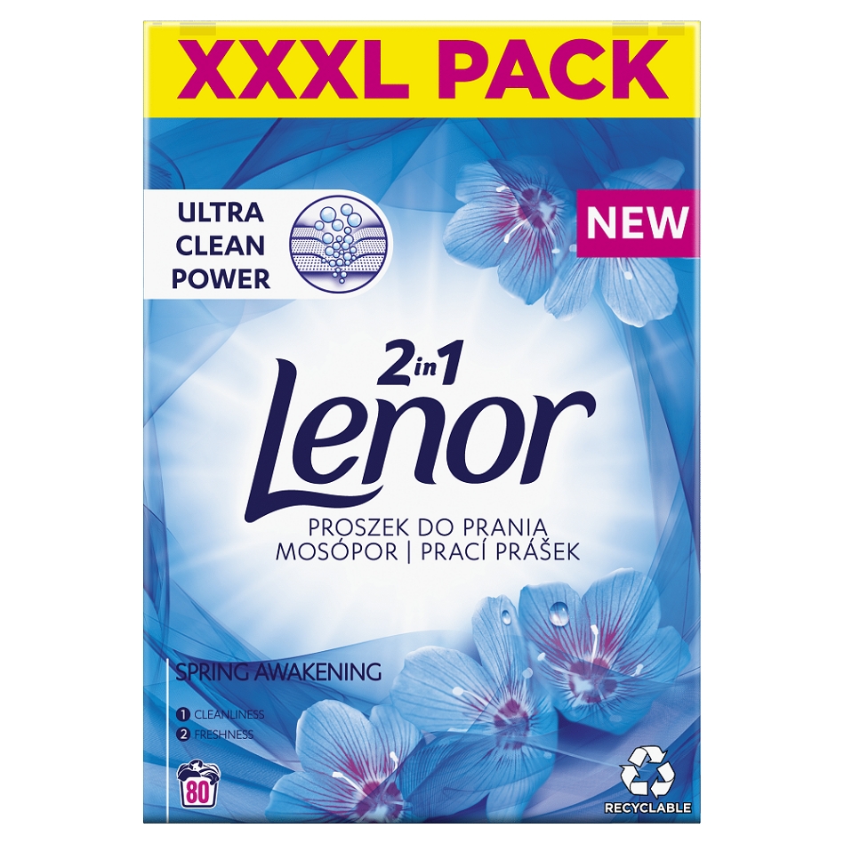 Lenor prací prášek 2v1 5,2kg/80dávek