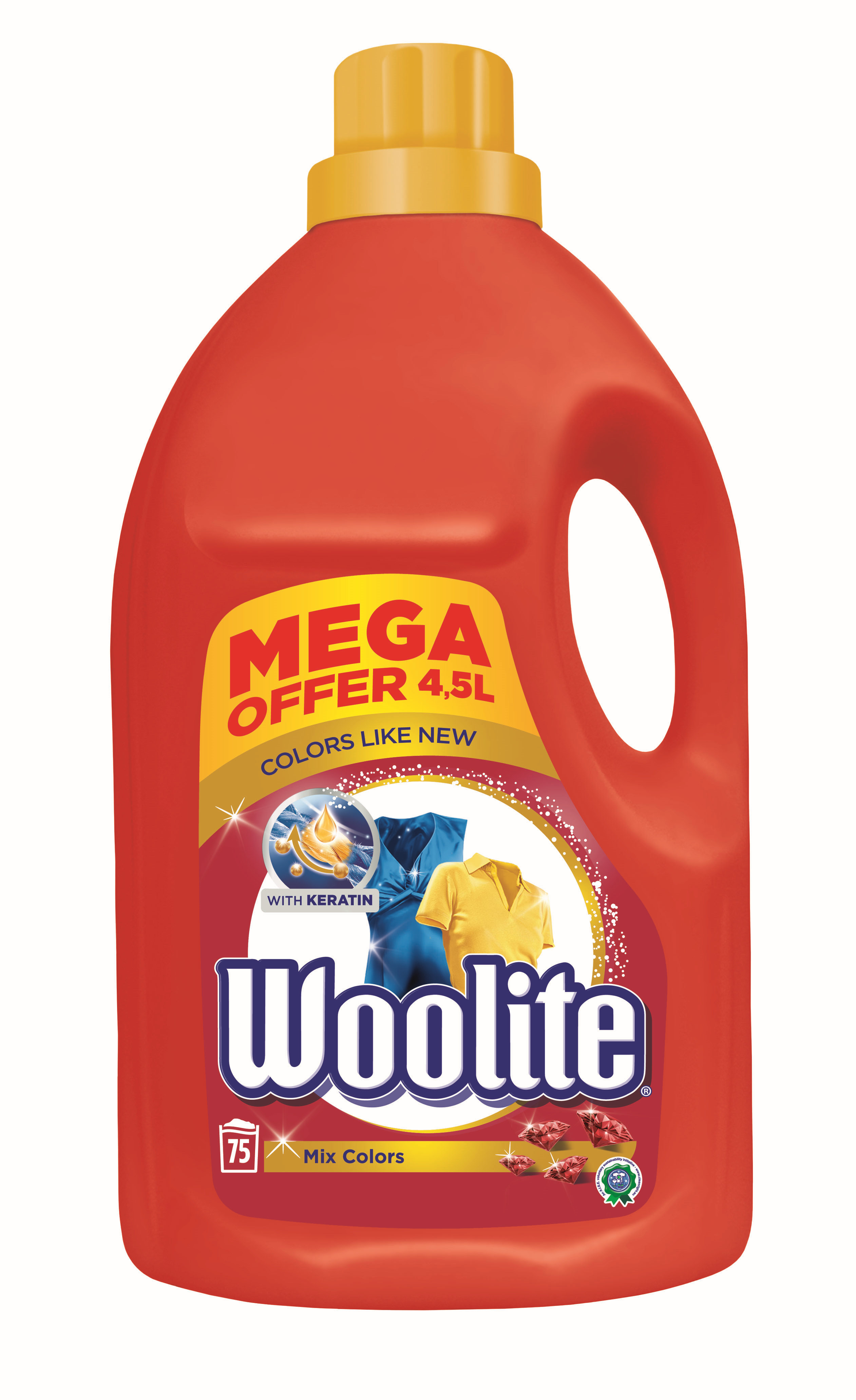 Woolite 4,5l Keratin Color
