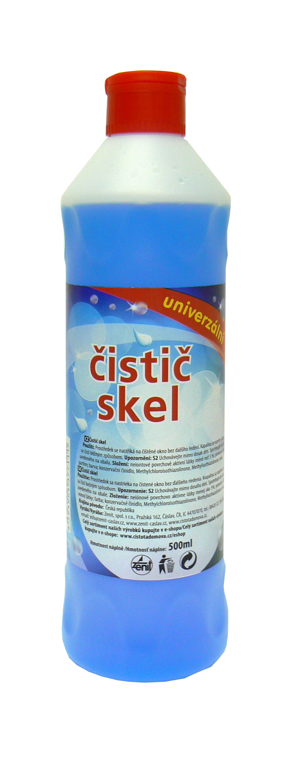 Zenit Duha čistič skel 500ml