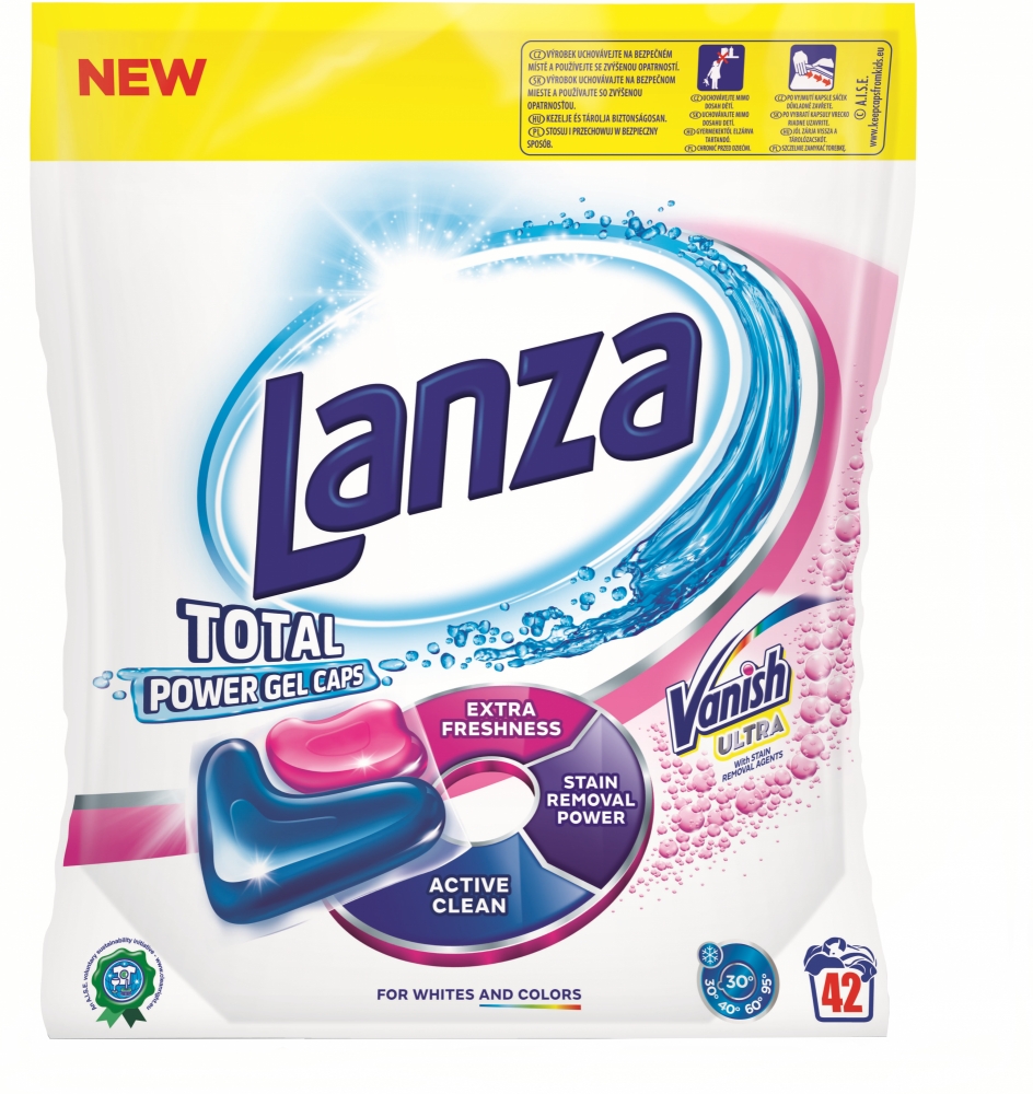 *Lanza gelové kapsle 42ks x 21,7g s Vanishem