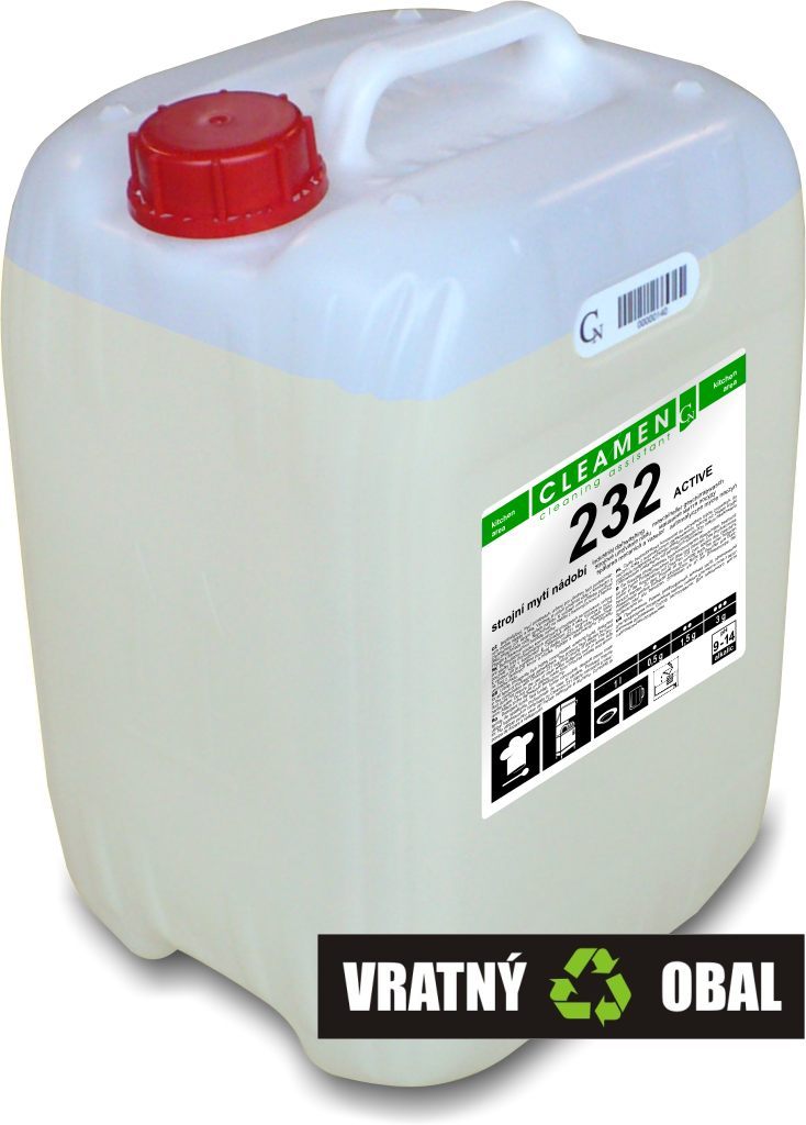 Cleamen 232 strojní mytí nádobí 24kg C + vratný kanystr