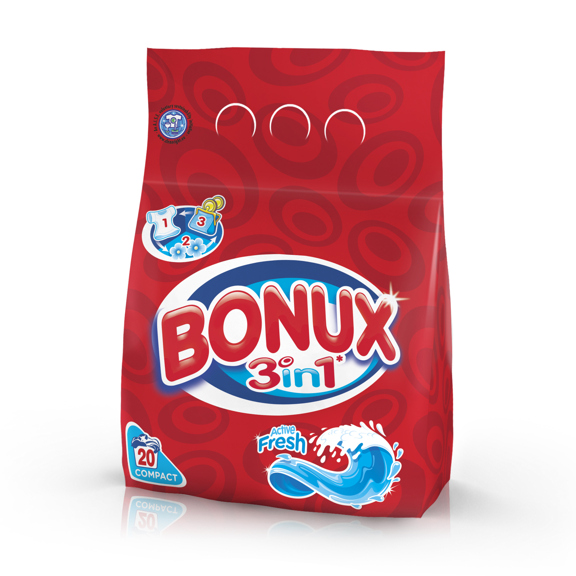 *Bonux 20dávek  Active Fresh