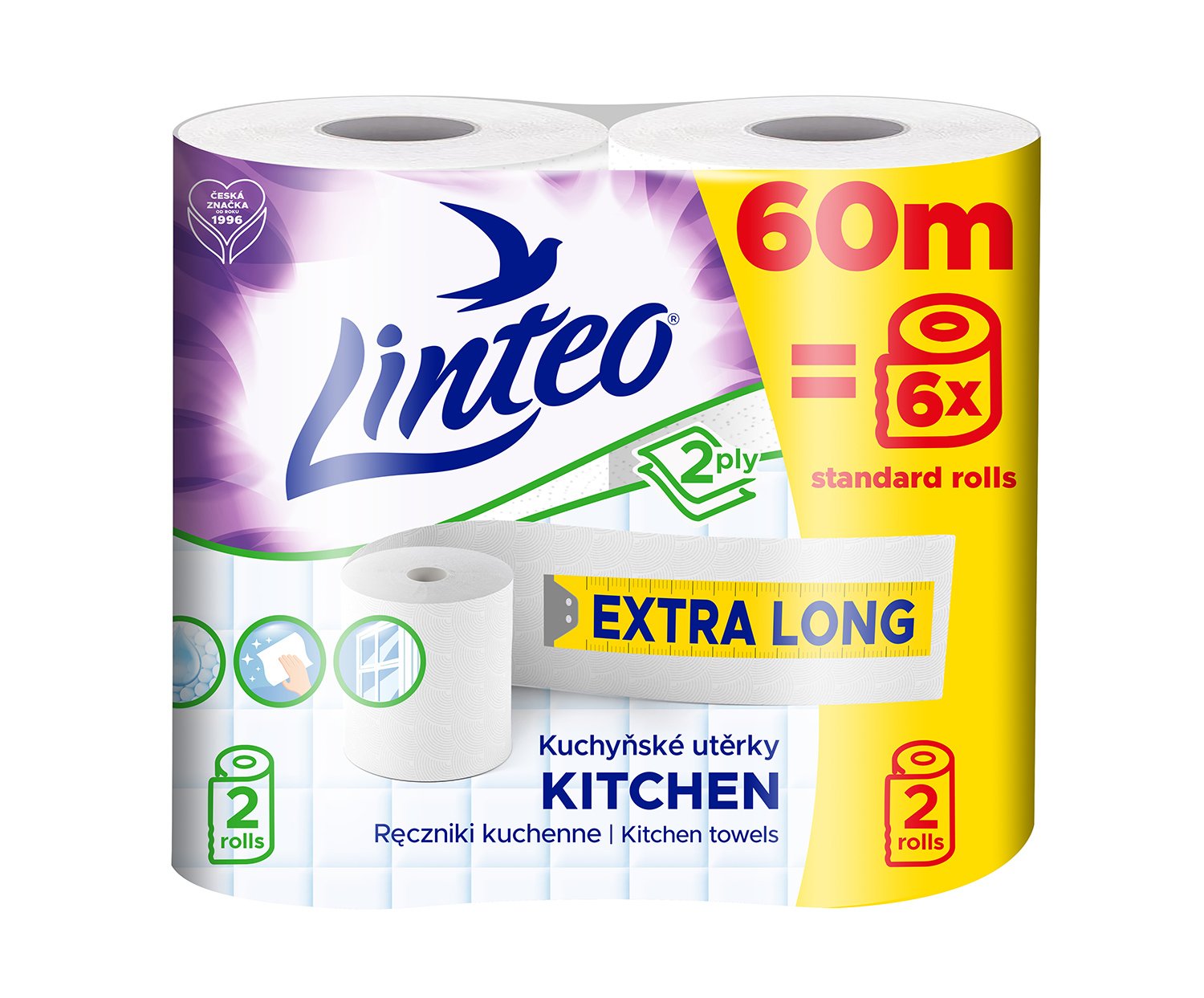 KU Linteo XXL 2-vrstvé celuloza 1role(2)  60045