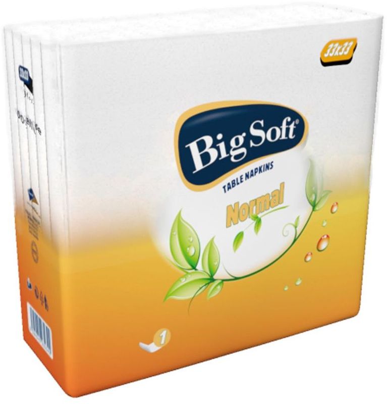 Ubrousky Big Soft Normal 1vrst. 33x33cm