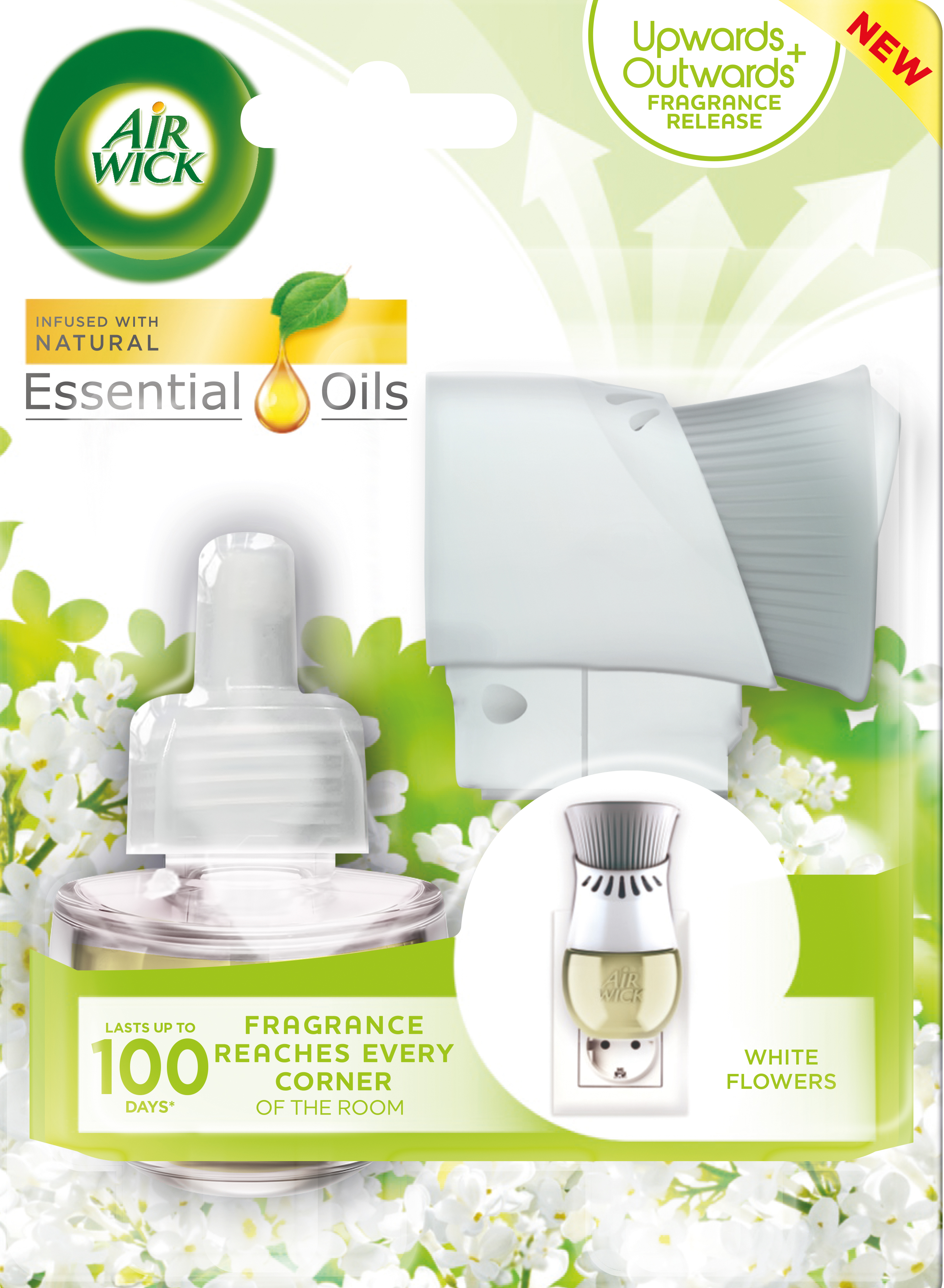 Airwick Electric komplet Bílé květy 19ml