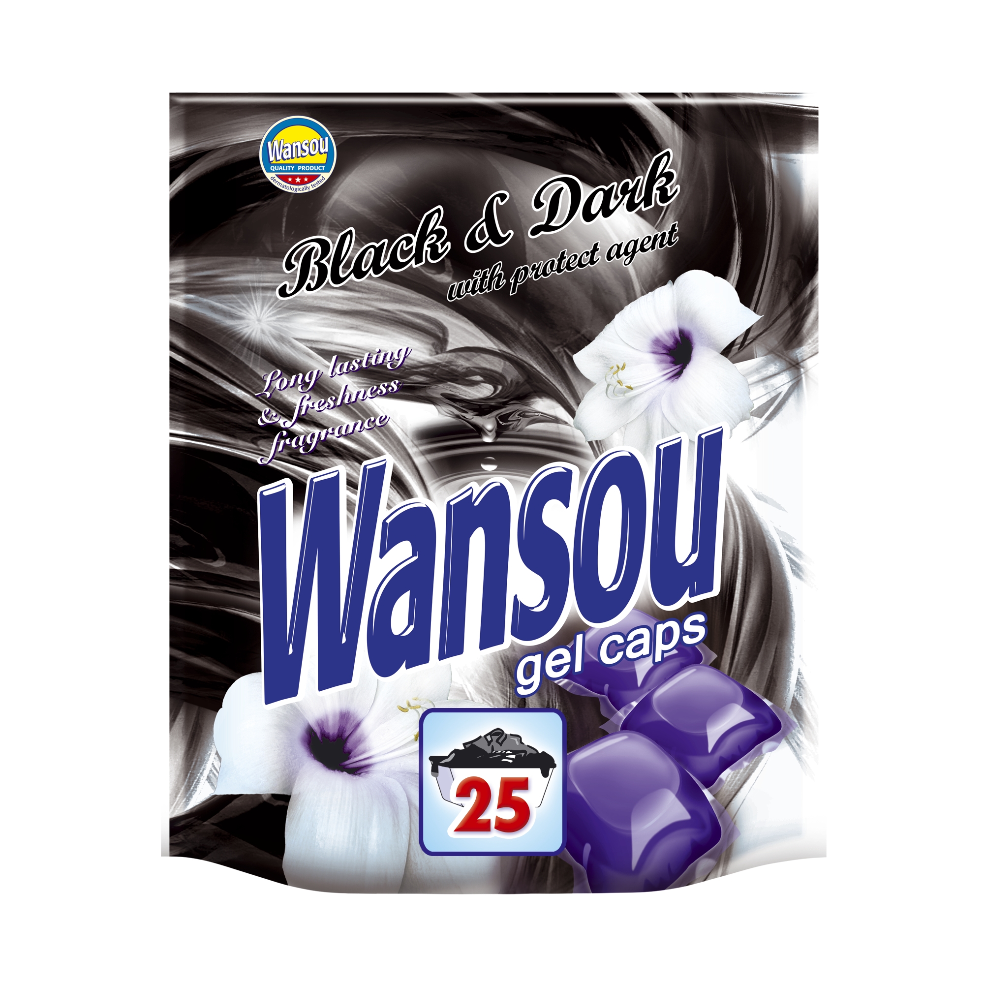 *Wansou gel kapsle 25ks Black&Dark