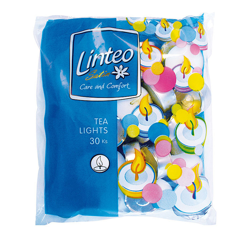 Čajová svíčka Linteo 30ks