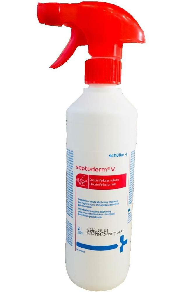 Septoderm V s rozprašovačem 500ml  MR