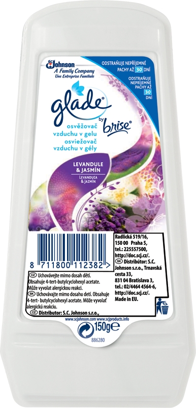 Glade by Brise gel Levandule 150g