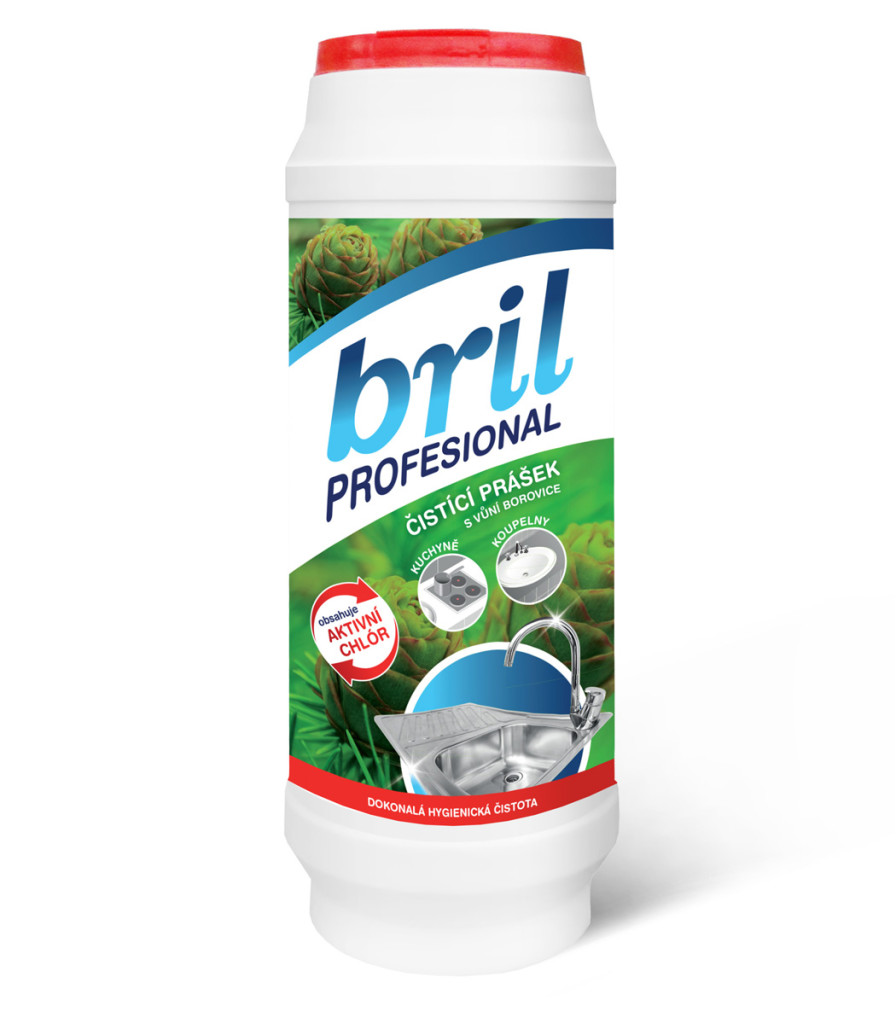 Bril čistící prášek borovice 450g