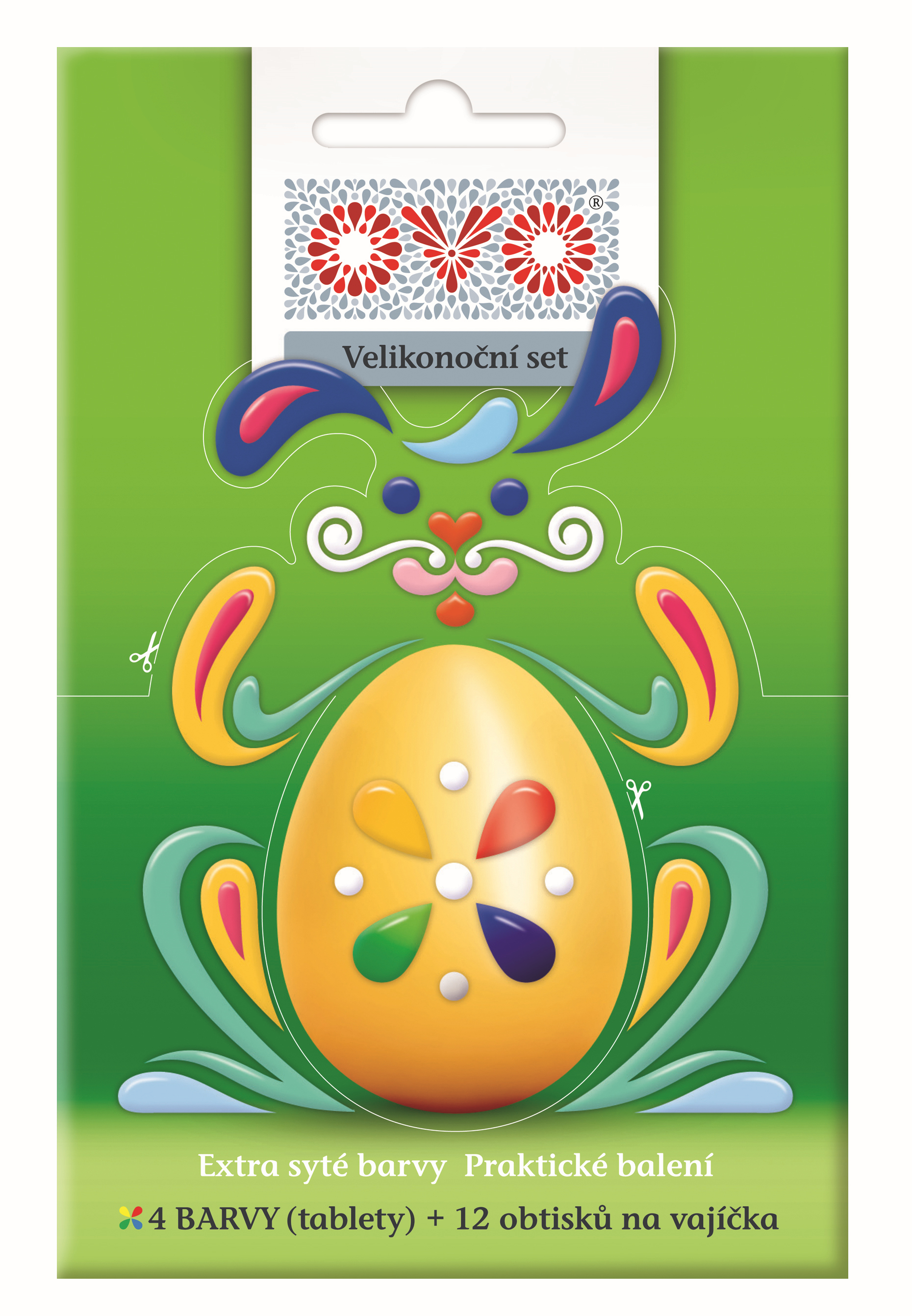 OVO tablety set (4 barvy + 12 obtisků)