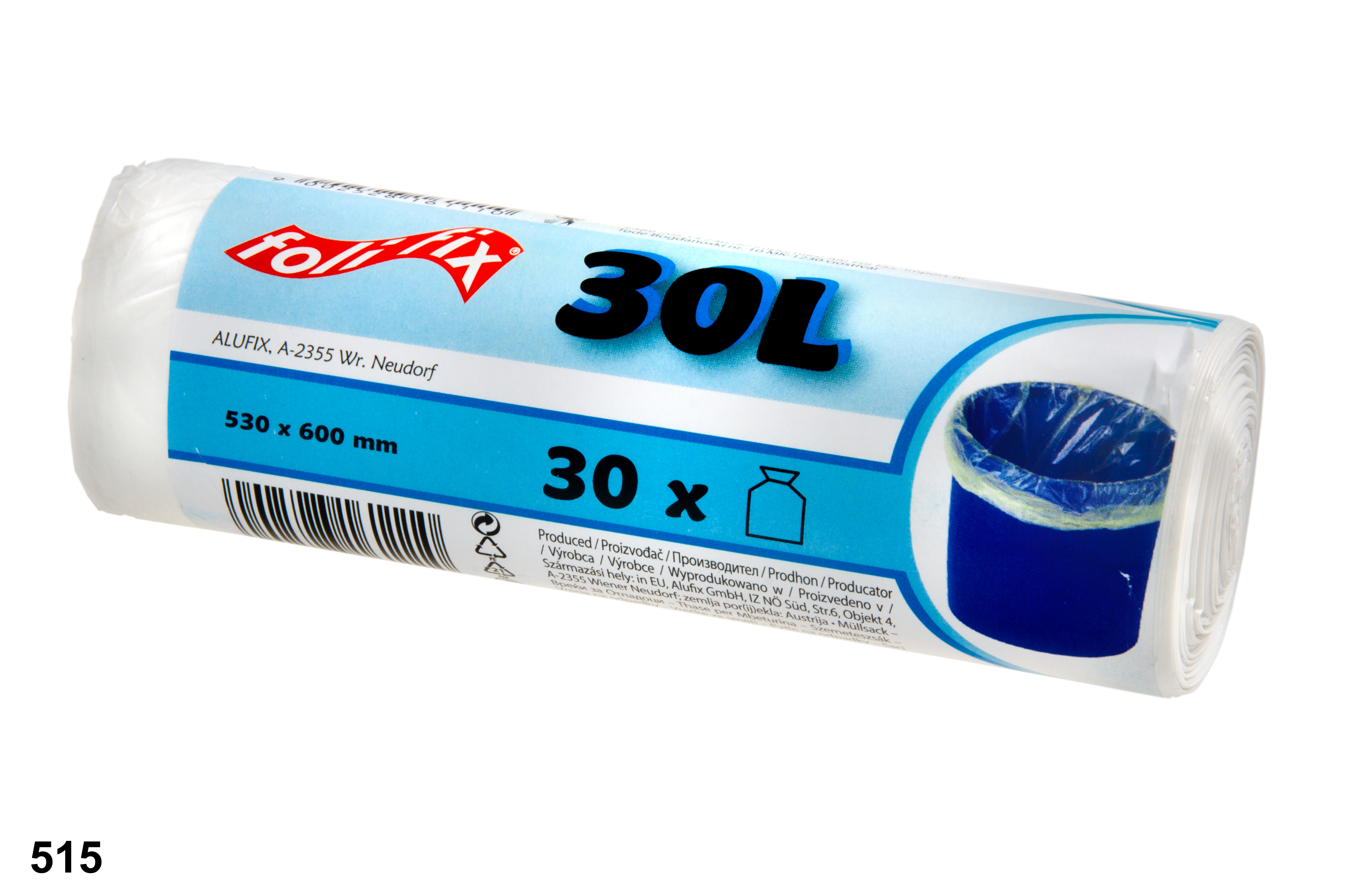 *Pytle na odpad 30l/30ks bílé Folifix