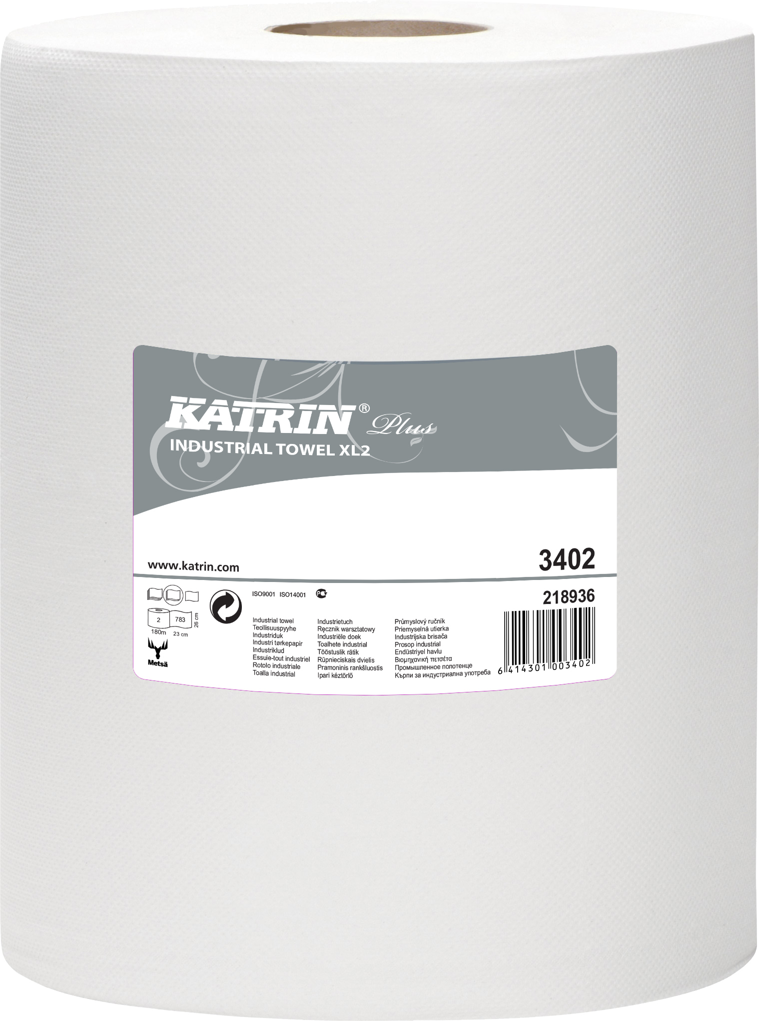 Utěrky prům.role 2vr. 3402 KatrinPlus 1role