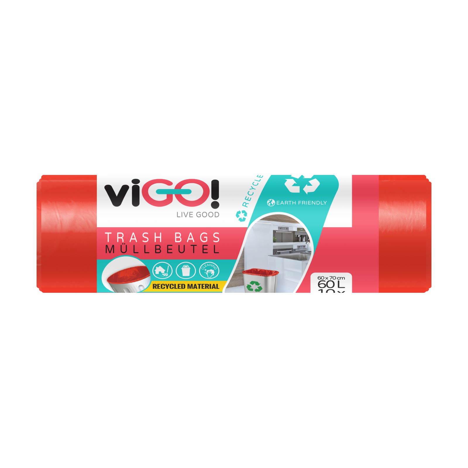*Vigo pytle 60L/10ks Q312 60x80cm ČERVENÉ
