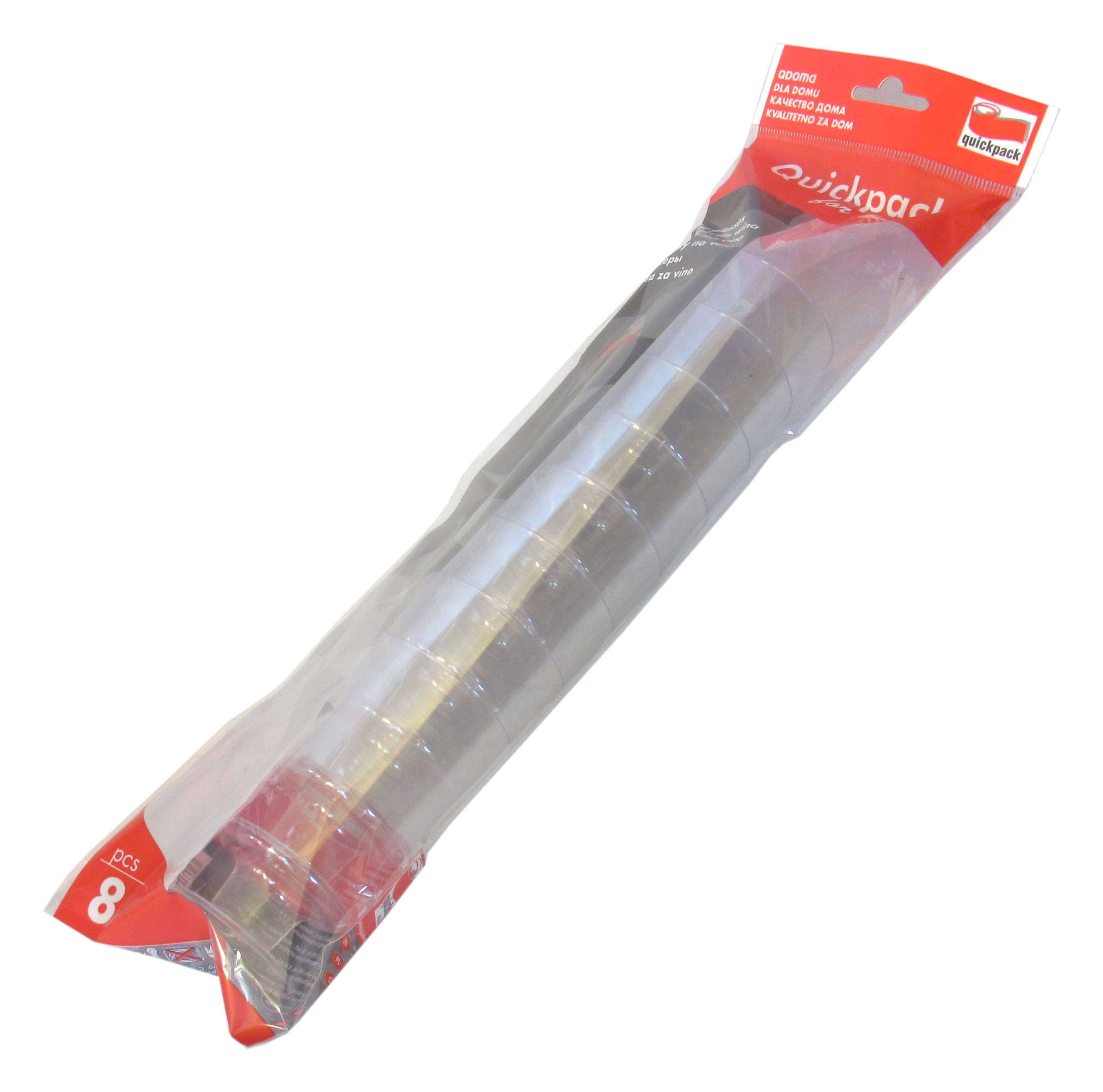 *Pohárky Q099 na víno 150ml 8ks