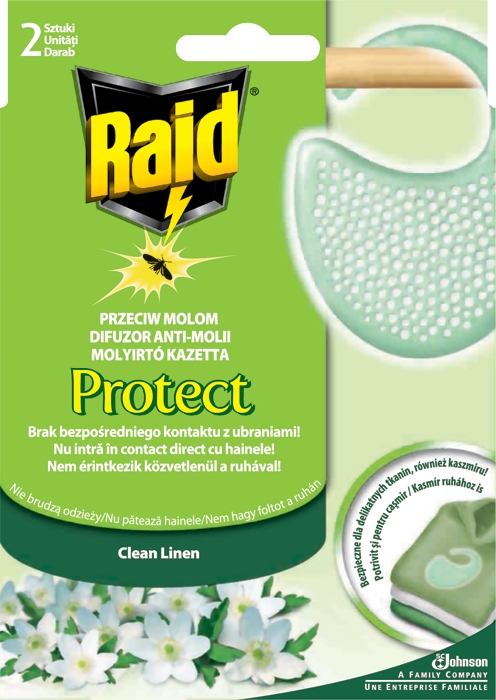 *Raid proti molům Protect Clean Linen