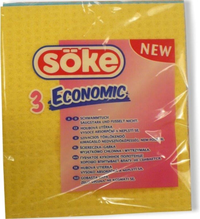 Houbová utěrka 3ks 18x15cm