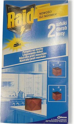 *Raid nástraha proti mouchám 2ks