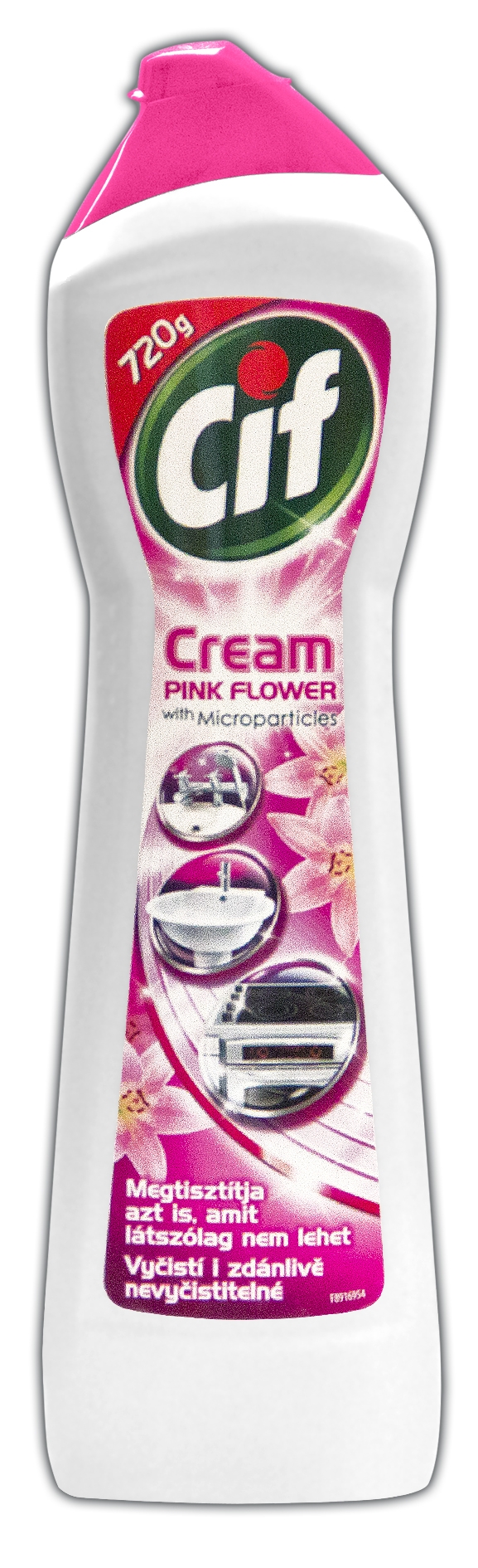 Cif Cream 500ml/720g Pink Flower