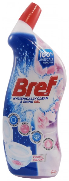 Bref WC Hygiene&Shine gel 700ml Floral