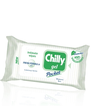 CHILLY ubrousky intimní Fresh 12ks