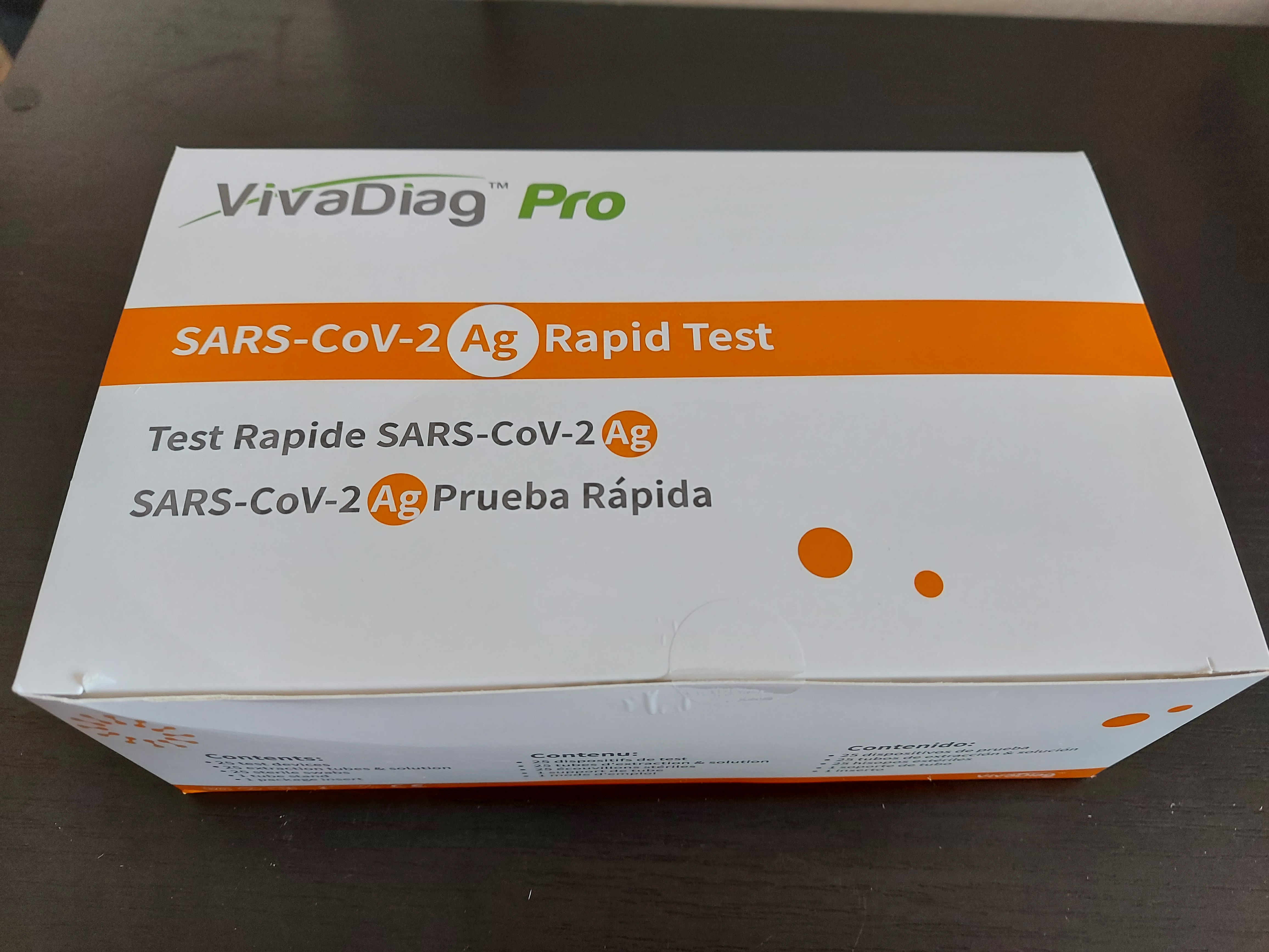 Antigenní testy VivaDiag 25ks